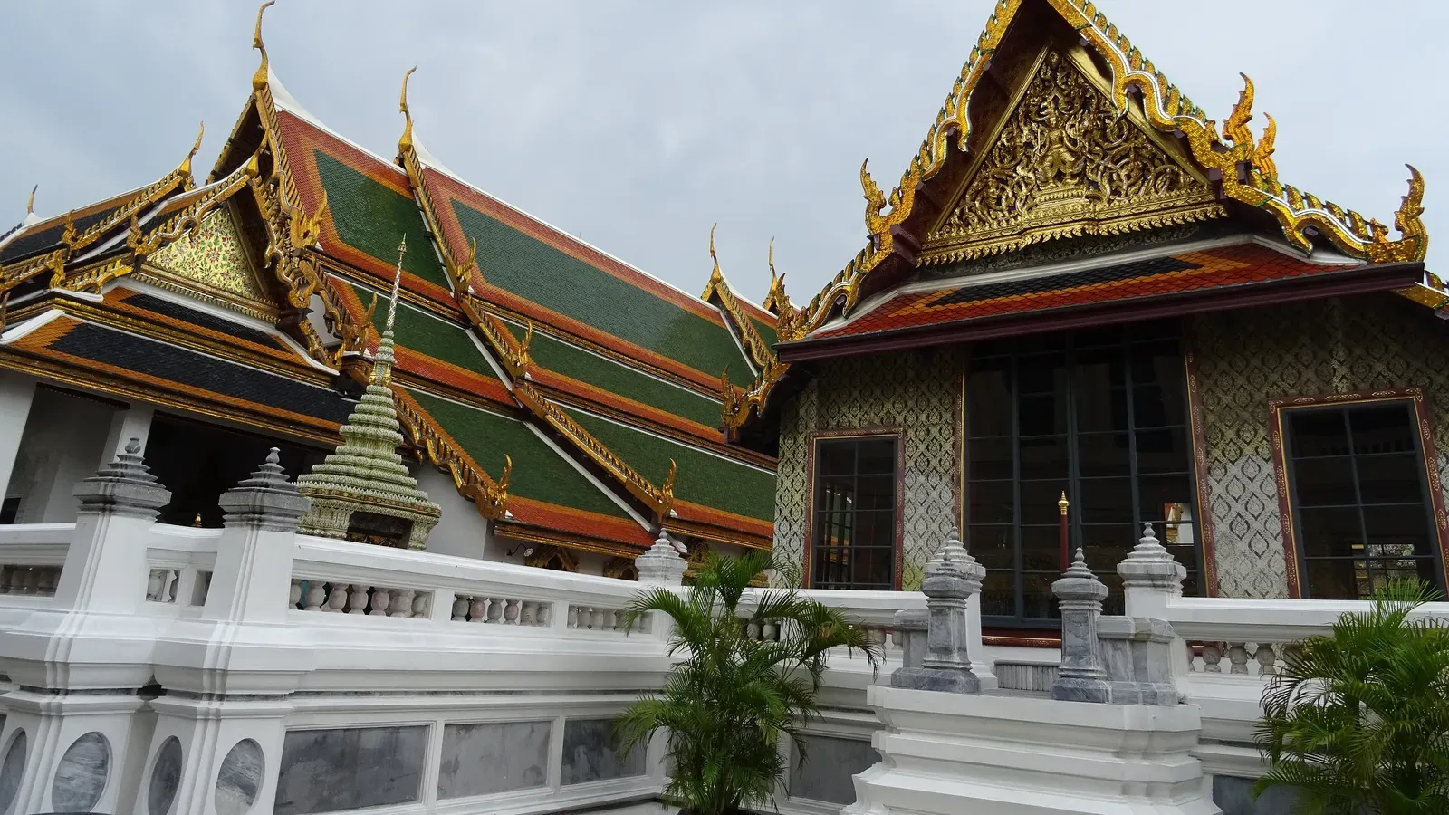 พระที่นั่งอมรินทรวินิจฉัย ใน พระบรมมหาราชวัง ภาพถ่ายเมื่อ พ.ศ. 2561