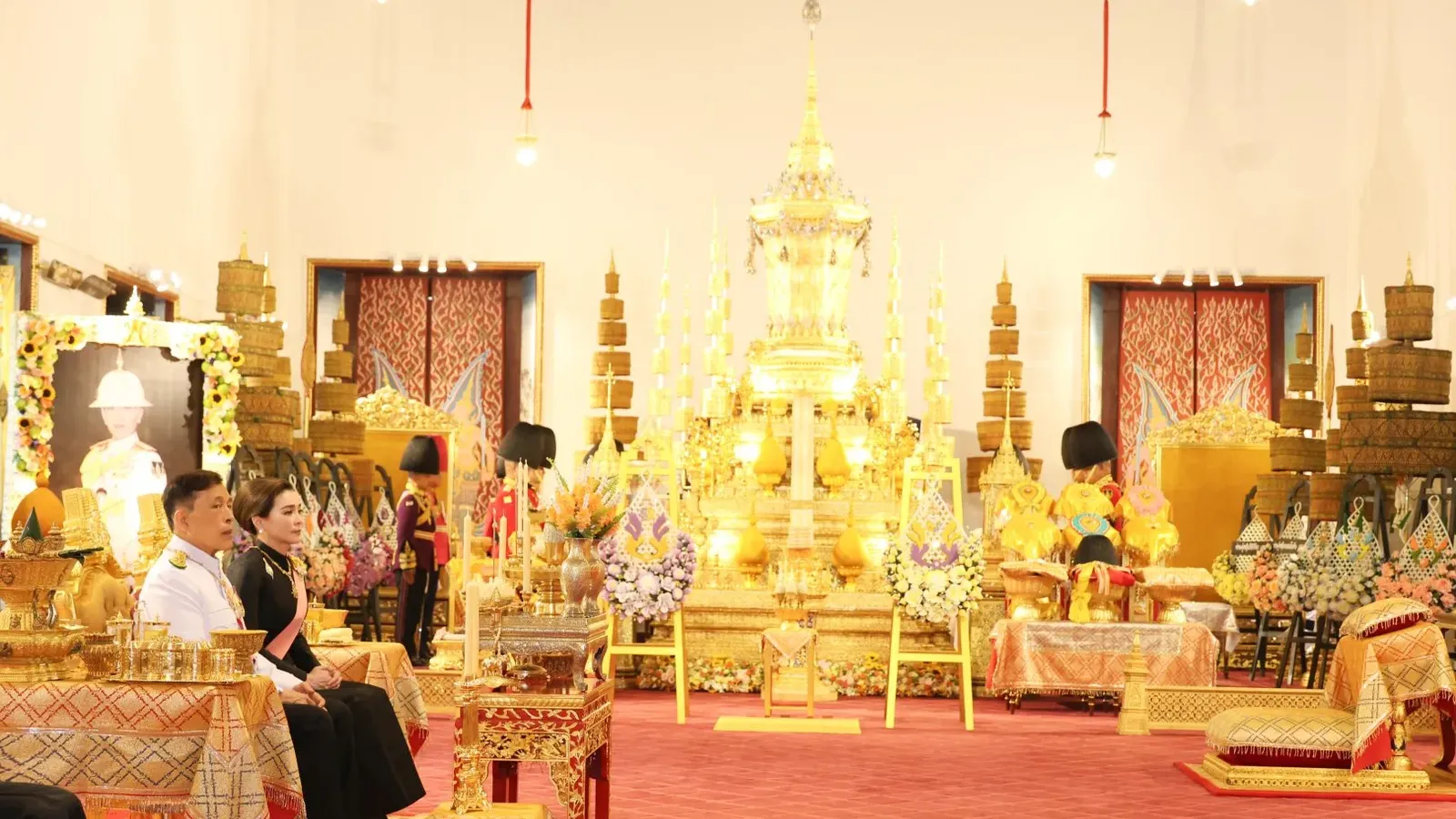 ภาพข่าวพระราชกรณียกิจ การพระราชพิธีทรงบำเพ็ญพระราชกุศลสตมวาร (100 วัน) วันที่ 18 กันยายน 2569