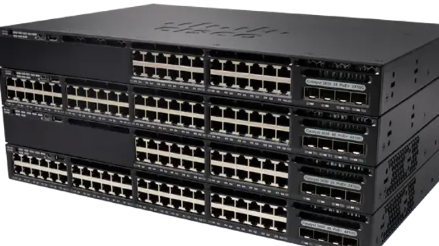 สวิตช์ Cisco Catalyst 3650 ซ้อนกันหลายเครื่อง รุ่นที่ Catalyst 3650 หมดซัพพอร์ต 31 ตุลาคม 2026