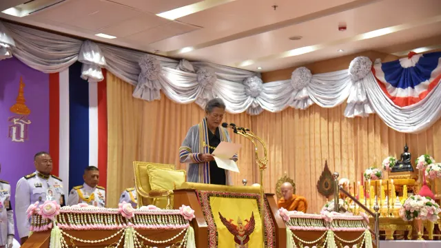 พระราชทานพระราโชวาท แก่ผู้สำเร็จการศึกษาจากสถาบันเทคโนโลยีจิตรลดา ประจำปีการศึกษา 2568 ณ ห้องประชุมมหาจักรีวิทยประสิทธิ