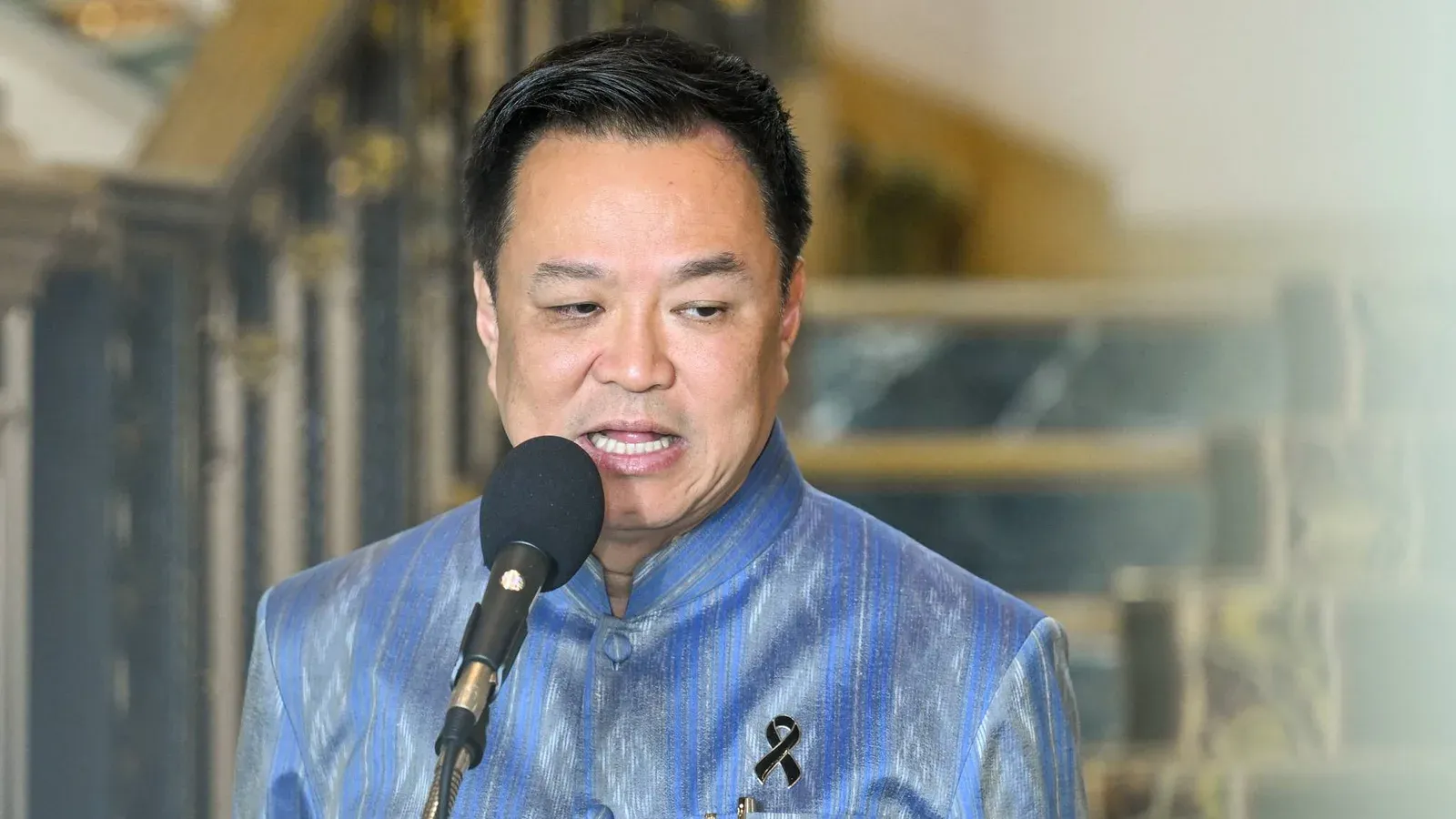 นายกรัฐมนตรีอนุทิน ชาญวีรกูล ให้สัมภาษณ์ที่ตึกไทยคู่ฟ้า ทำเนียบรัฐบาล 22 ตุลาคม 2569