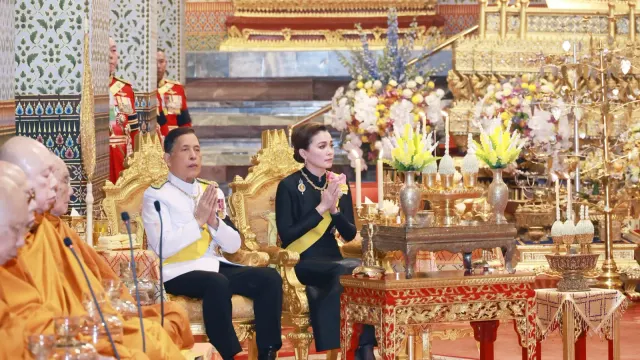 พระราชพิธีทรงบำเพ็ญพระราชกุศลวันนวมินทรมหาราช ณ พระที่นั่งอมรินทรวินิจฉัย พระบรมมหาราชวัง วันที่ 13 ตุลาคม 2569