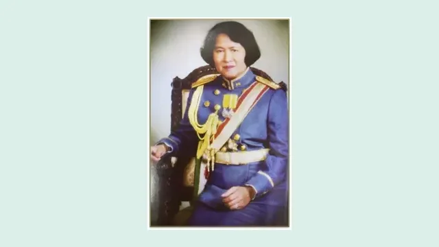 พระรูป สมเด็จพระเจ้าบรมวงศ์เธอ เจ้าฟ้ากัลยาณิวัฒนา กรมพระนราธิวาสราชนครินทร์ บดินทรเชษฐภคินี จากบทความ “พระโสทรเชษฐภคินี” ของหน่วยราชการในพระองค์