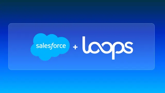 โลโก้ Salesforce และ Loops ภาพประกอบประกาศของ Salesforce เรื่องการซื้อ Loops แพลตฟอร์มวิเคราะห์ข้อมูลด้วย AI