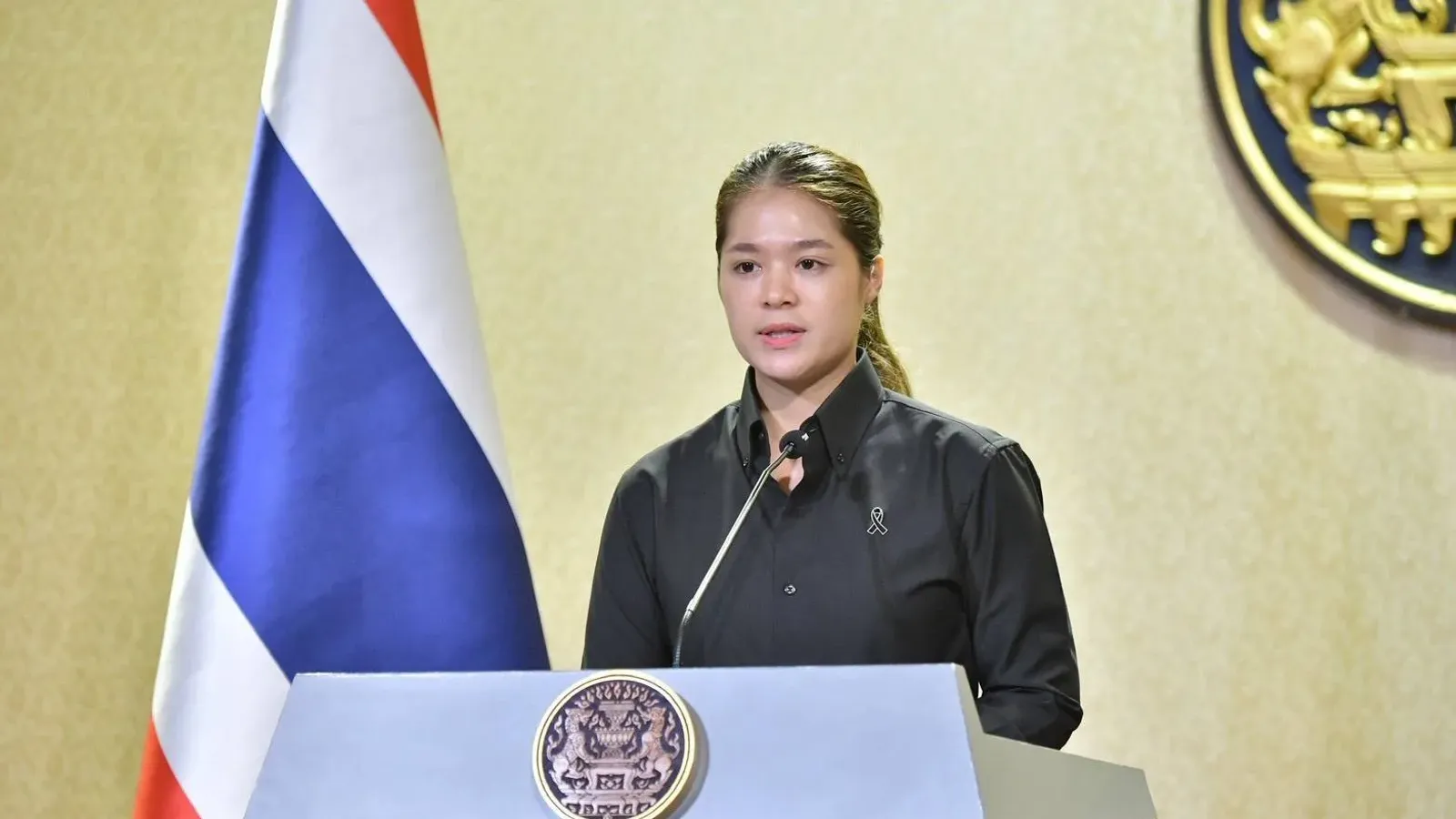 ภาพประกอบข่าวของรัฐบาลไทย การแถลงมติ ครม. เรื่องประธานอาเซียน 2571 ที่ทำเนียบรัฐบาล วันที่ 27 ตุลาคม 2569