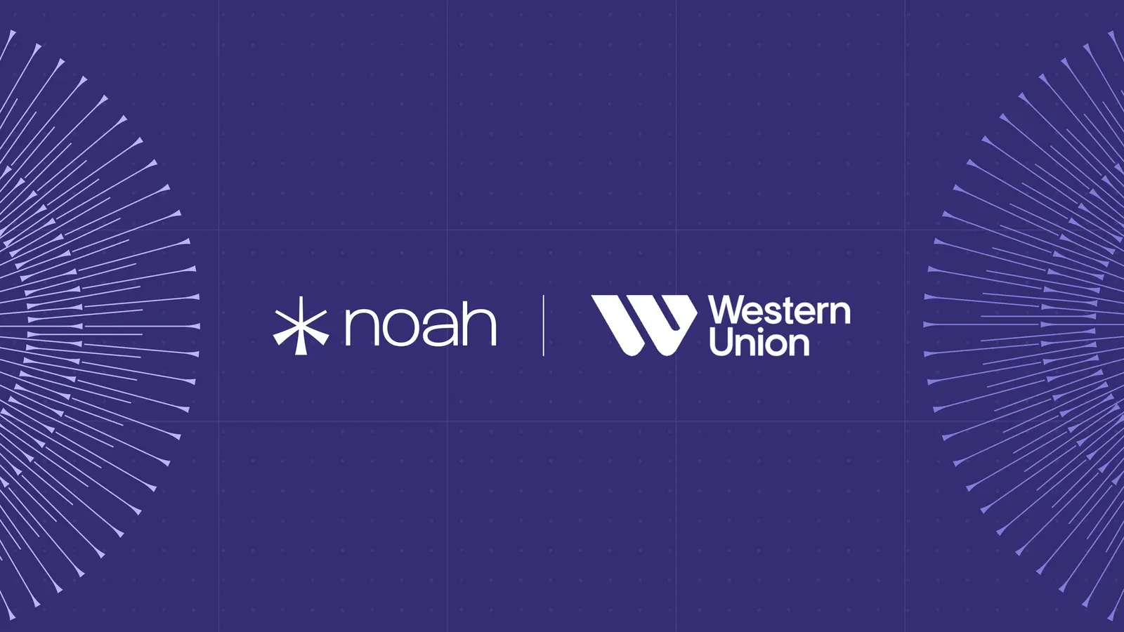 ภาพประกาศความร่วมมือระหว่าง Noah กับ Western Union ซึ่ง Noah จะเป็นโครงสร้างพื้นฐานของบริการ Receiver Redirect ที่ส่งเงินโอนเป็นสเตเบิลคอยน์ USDPT