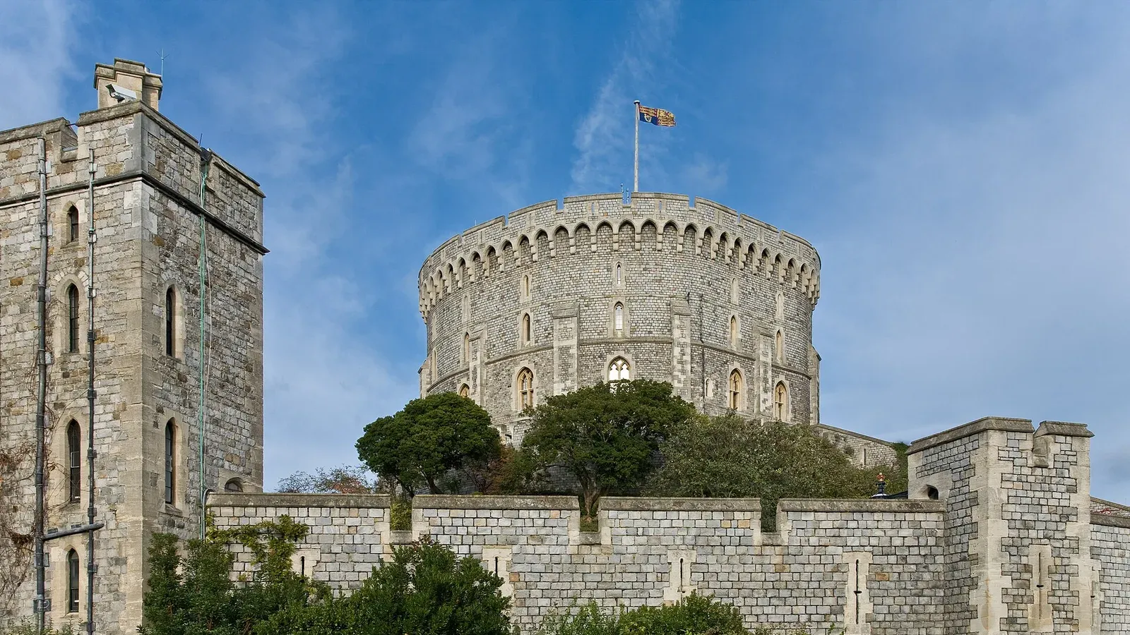Round Tower ของปราสาทวินด์เซอร์