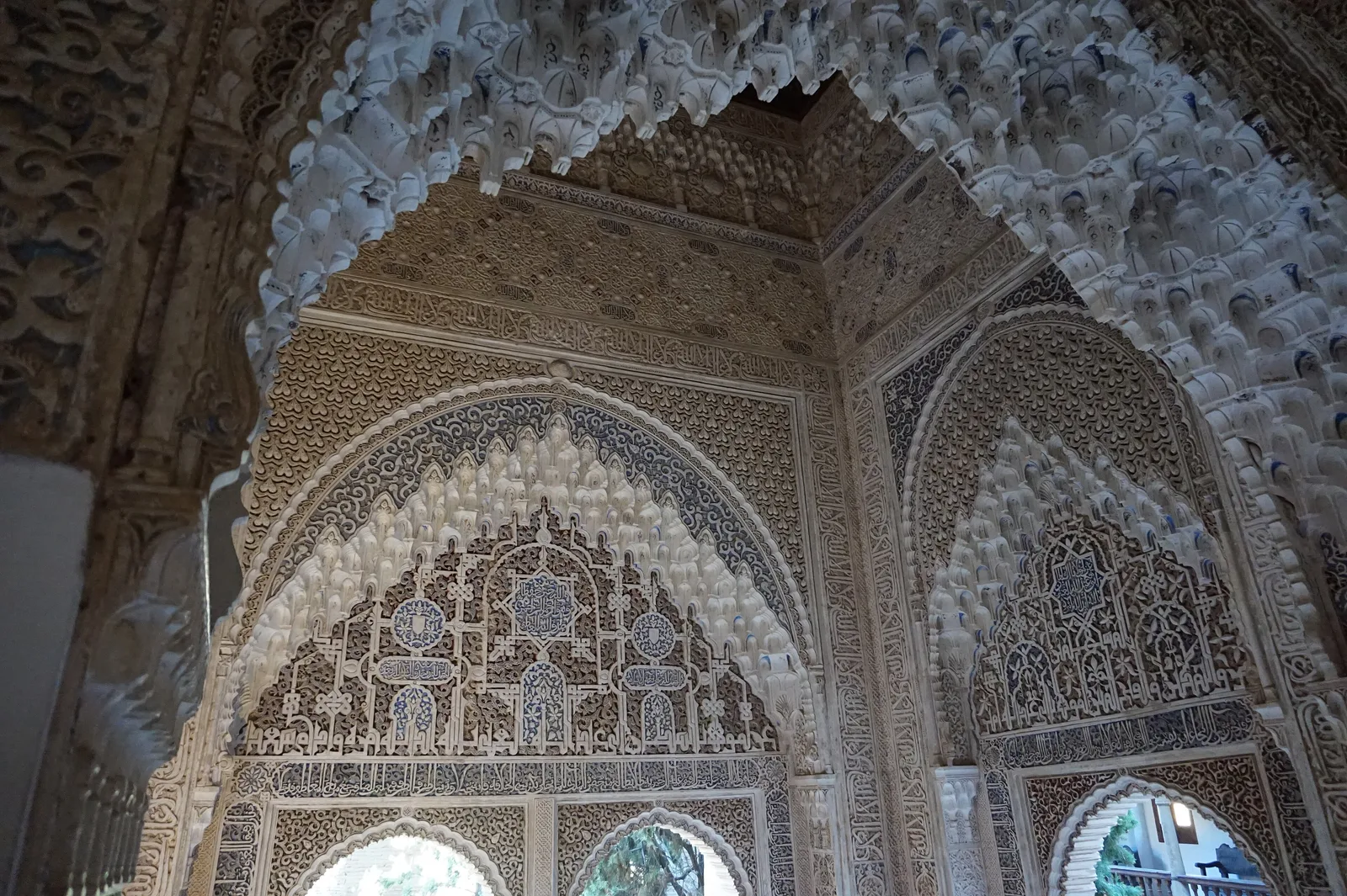 Mirador de Daraxa ในพระราชวังสิงโตของพระราชวัง Alhambra ภาพถ่ายเมื่อ 4 ธันวาคม 2017