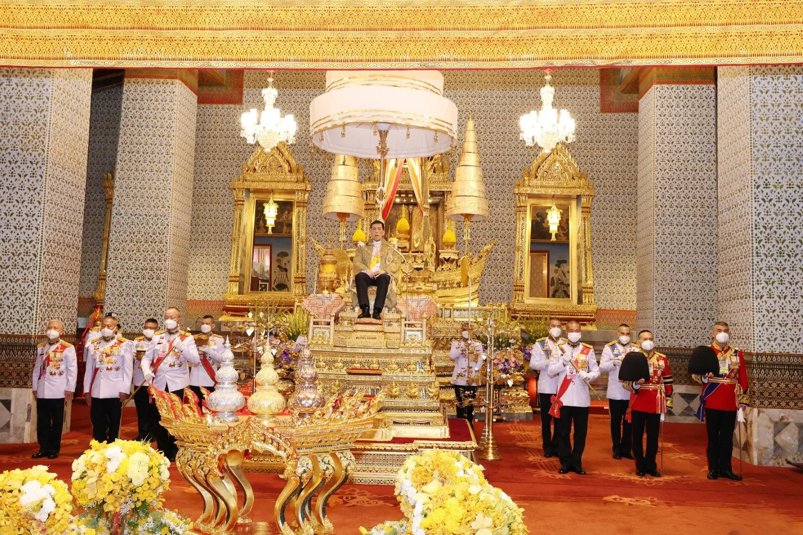 ภาพข่าวพระราชกรณียกิจ การเสด็จออกมหาสมาคม วันที่ 28 กรกฎาคม 2567 ณ พระที่นั่งอมรินทรวินิจฉัย พระบรมมหาราชวัง