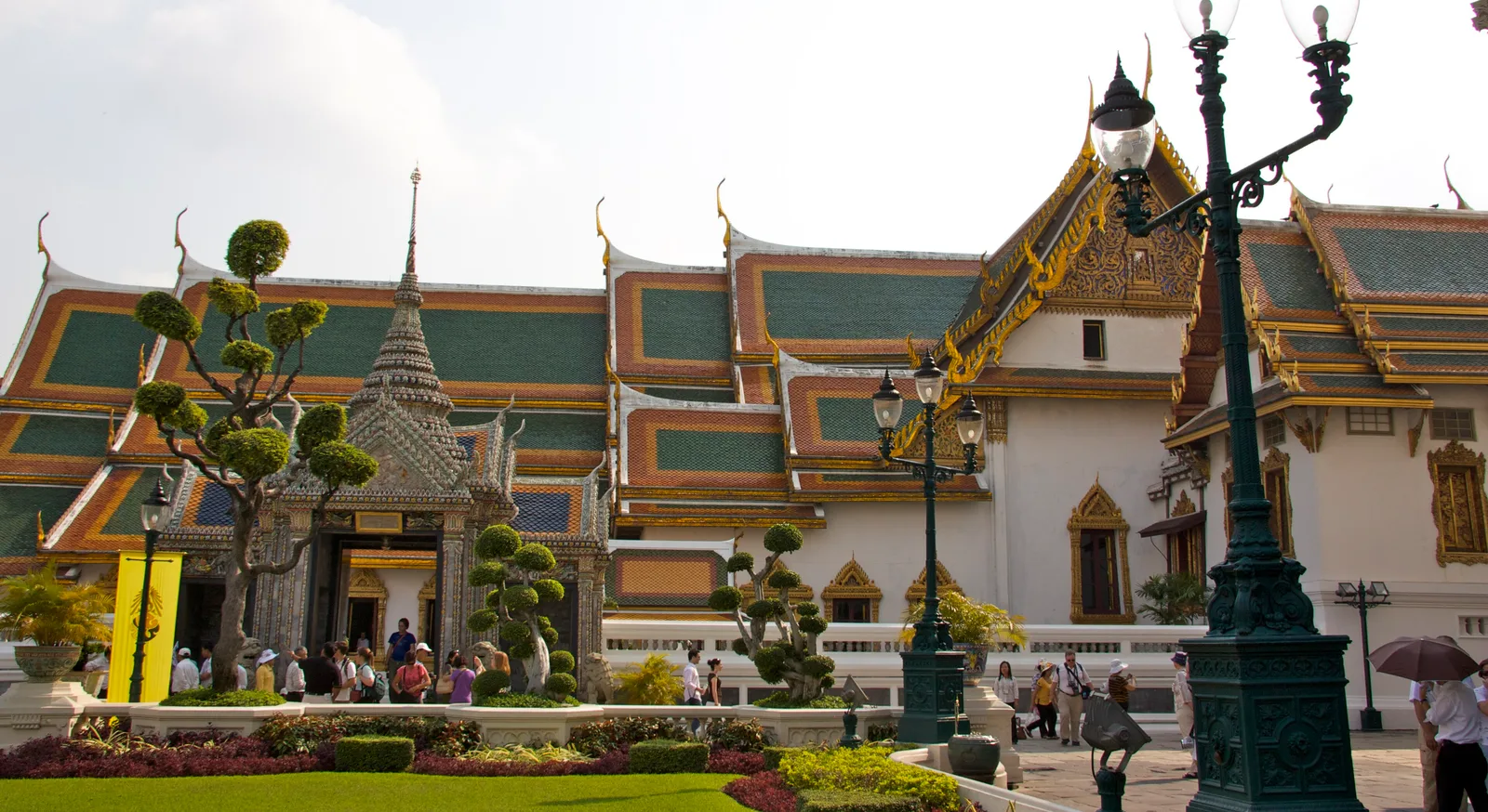หมู่พระมหามณเฑียร ภาพถ่ายเมื่อ พ.ศ. 2553