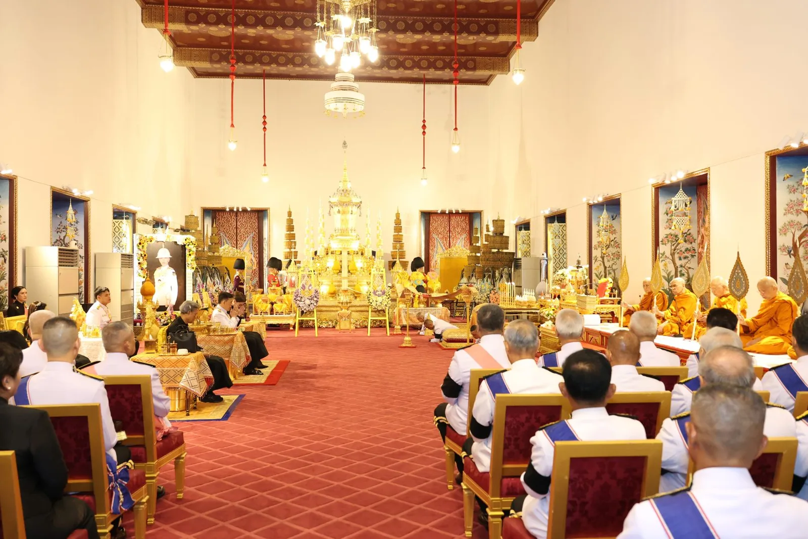 ภาพข่าวพระราชกรณียกิจ การพระราชพิธีทรงบำเพ็ญพระราชกุศลสตมวาร (100 วัน) วันที่ 19 กันยายน 2569