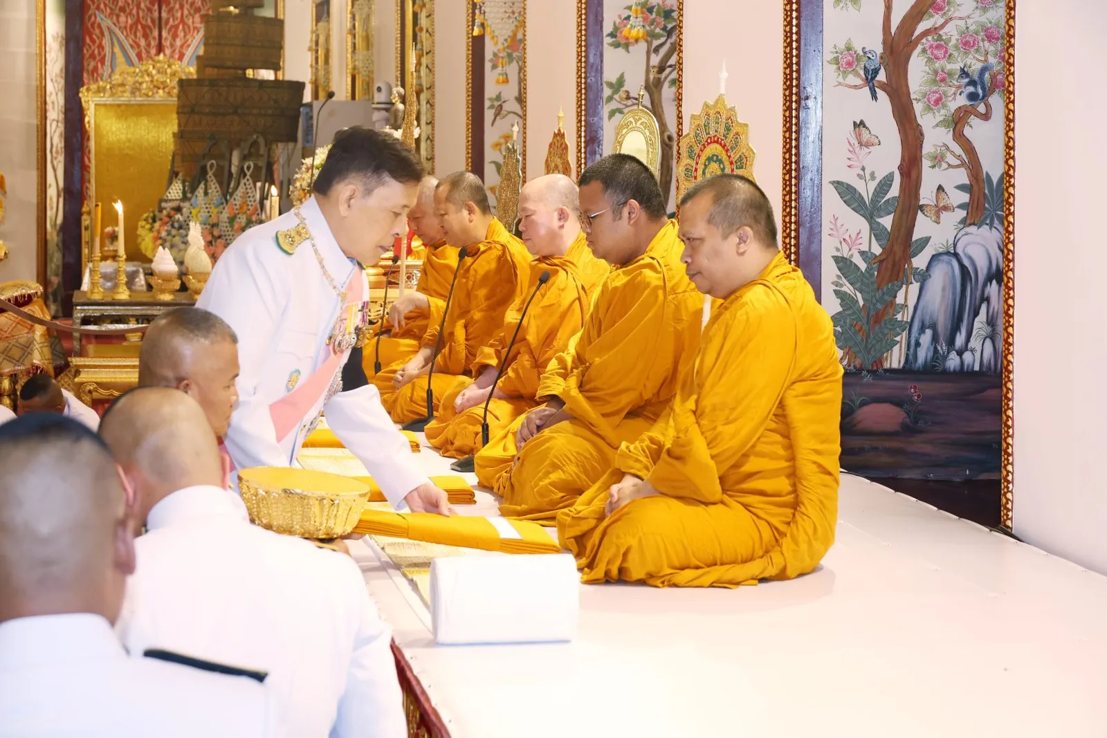 ภาพข่าวพระราชกรณียกิจ การพระราชพิธีทรงบำเพ็ญพระราชกุศลสตมวาร (100 วัน) วันที่ 18 กันยายน 2569