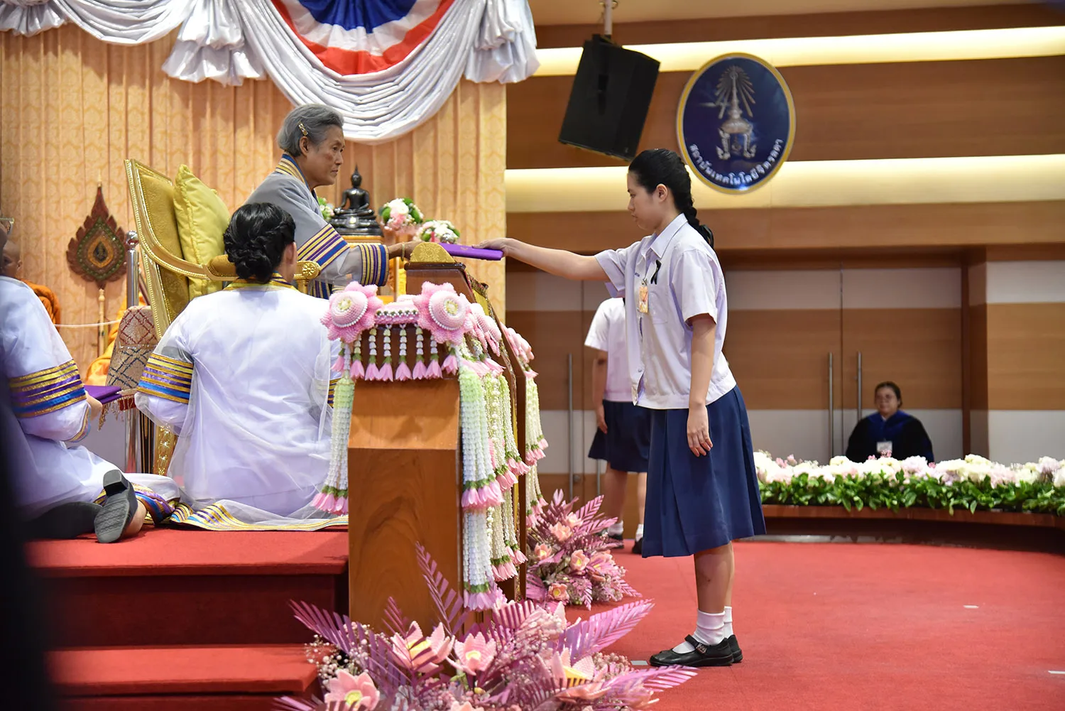 พระราชทานปริญญาบัตร ประกาศนียบัตรวิชาชีพชั้นสูง และประกาศนียบัตรวิชาชีพ แก่ผู้สำเร็จการศึกษาจากสถาบันเทคโนโลยีจิตรลดา ประจำปีการศึกษา 2568 (ภาพที่ 4)
