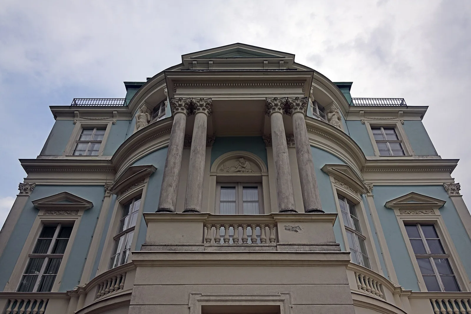 Belvedere พระตำหนักเล็กในสวนพระราชวังชาร์ลอตเทนบวร์ก ภาพถ่ายเดือนกันยายน 2021