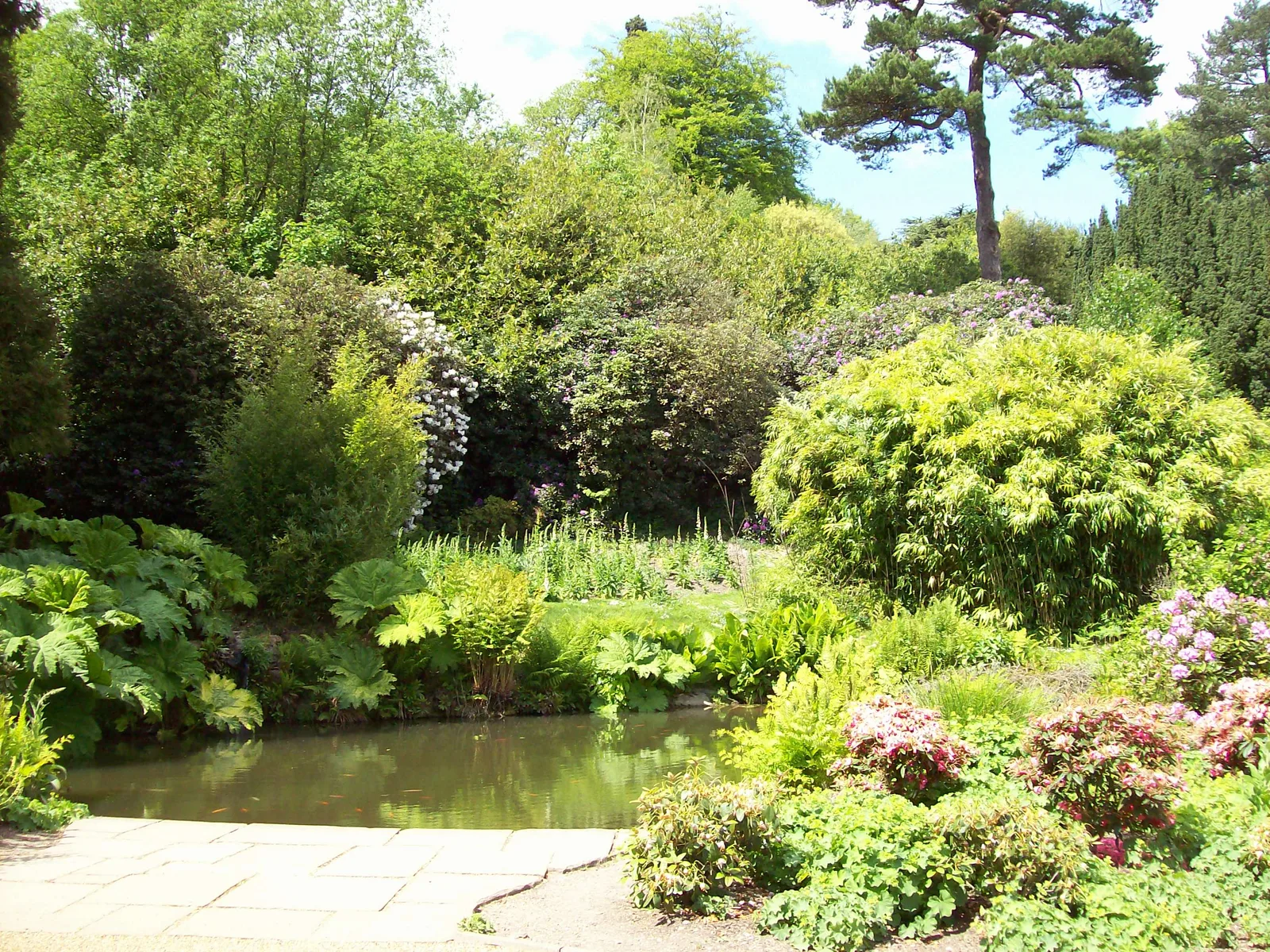 สวนน้ำแห่งหนึ่งในบ้าน Chartwell ภาพถ่ายเมื่อ 12 พฤษภาคม 2011