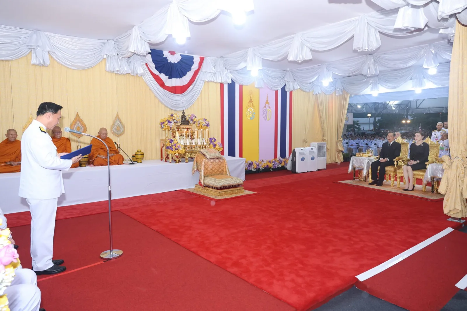 กราบบังคมทูลรายงานความเป็นมาและวัตถุประสงค์ของการก่อสร้าง
