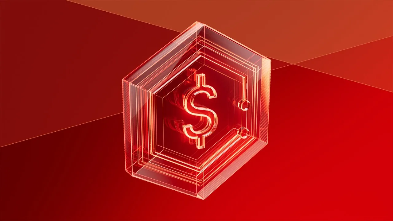 ภาพประกอบเหรียญ HSBC RedCoin บนหน้าเว็บสเตเบิลคอยน์ของ HSBC ฮ่องกง
