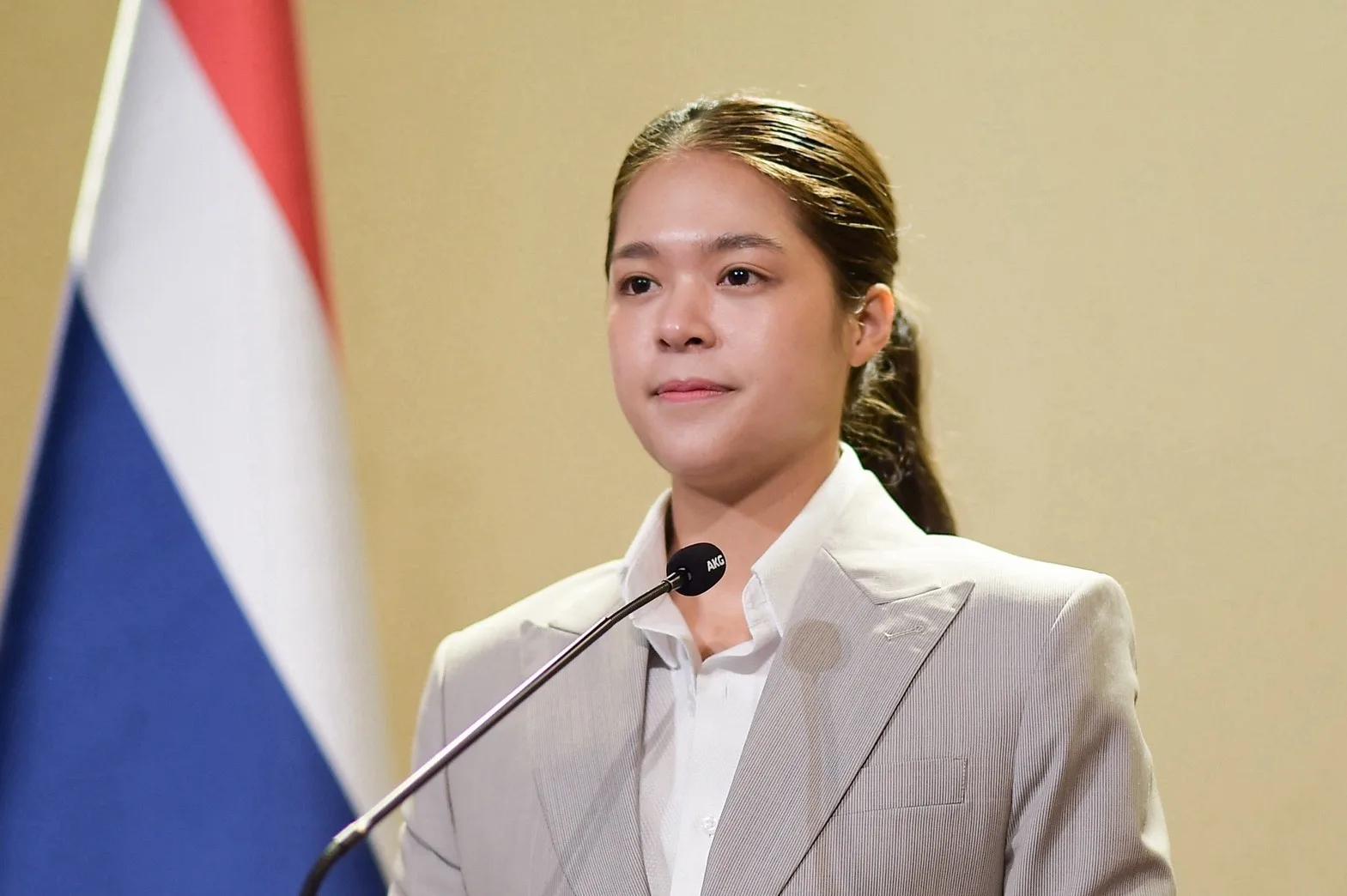 ภาพที่เว็บไซต์รัฐบาลไทยเผยแพร่พร้อมคำแถลงเรื่องห้ามบินโดรนช่วงชุมนุมต้านประชุม IMF และการประชุม IMF–ธนาคารโลก 15 ตุลาคม 2569