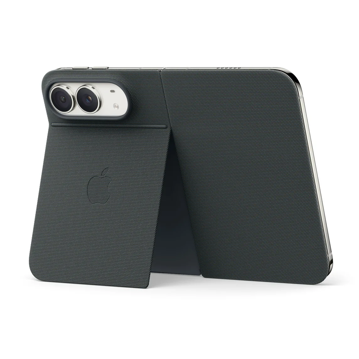 iPhone Duo Folio พร้อมขาตั้งสีนาวีบลู กางขาตั้งตั้งเครื่อง