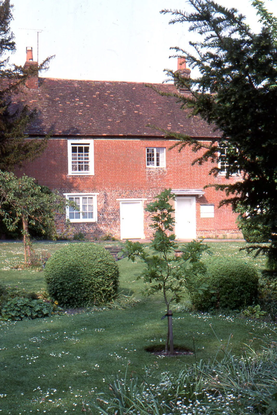 บ้านของ Jane Austen ใน Chawton ภาพถ่ายเมื่อ 20 พฤษภาคม 1989