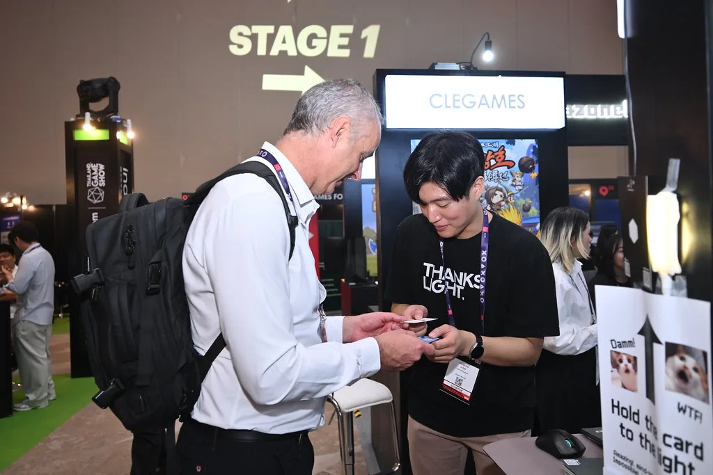 ภาพบรรยากาศ business area ของ gamescom asia x Thailand Game Show 2025 จากคลังภาพสำหรับสื่อของผู้จัด