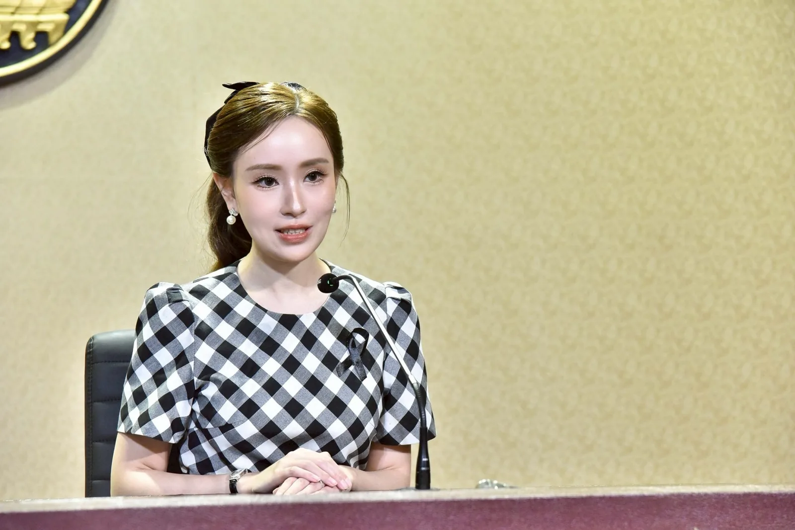 รองโฆษกประจำสำนักนายกรัฐมนตรีชี้แจงเรื่องกะเพราแก้วจุรี 4 พันธุ์ใหม่ 22 ตุลาคม 2569