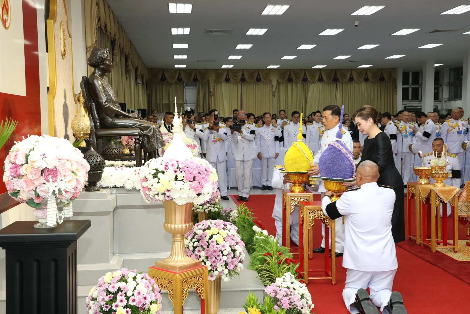 ภาพข่าวพระราชกรณียกิจ วันที่ 24 กันยายน 2569 ภายในอาคาร โรงพยาบาลศิริราช