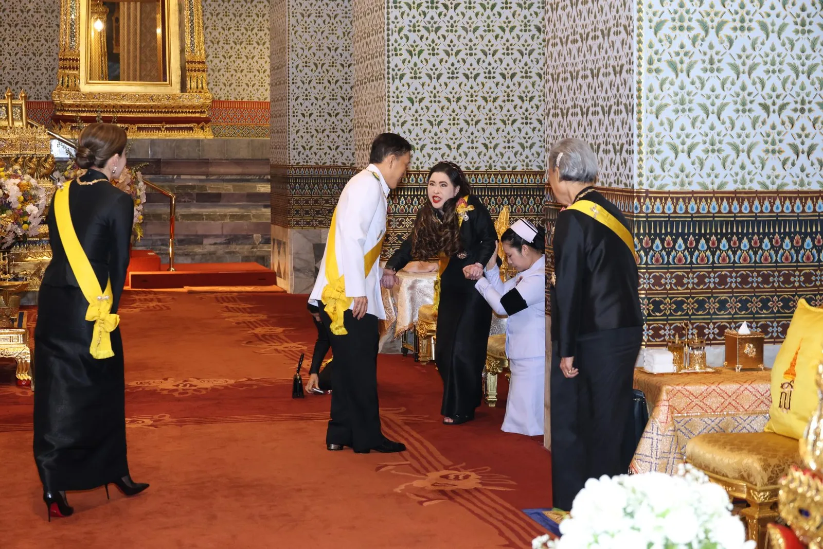 ภายใน พระที่นั่งอมรินทรวินิจฉัย พระบรมมหาราชวัง วันที่ 13 ตุลาคม 2569 ภาพที่ 7