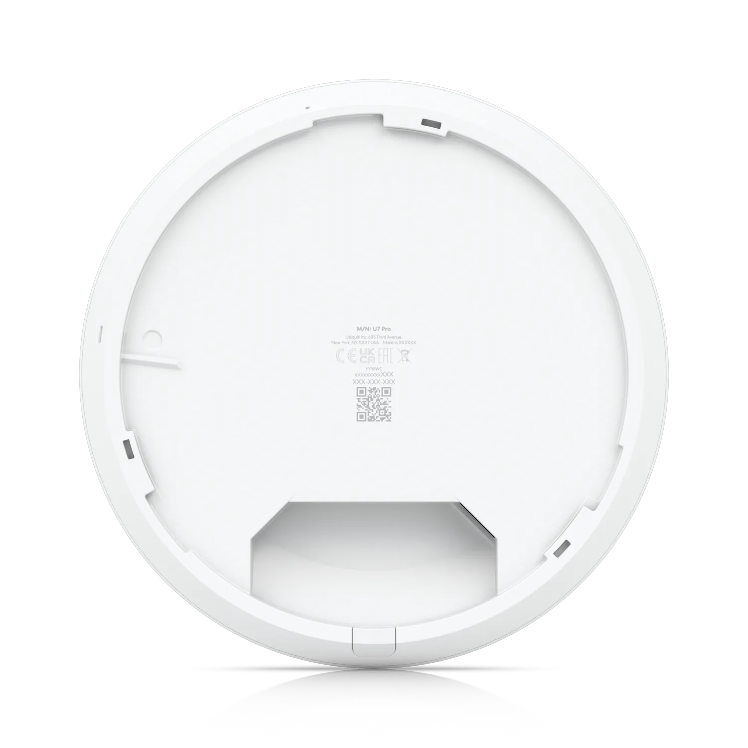 ด้านหลังของ Ubiquiti U7 Pro