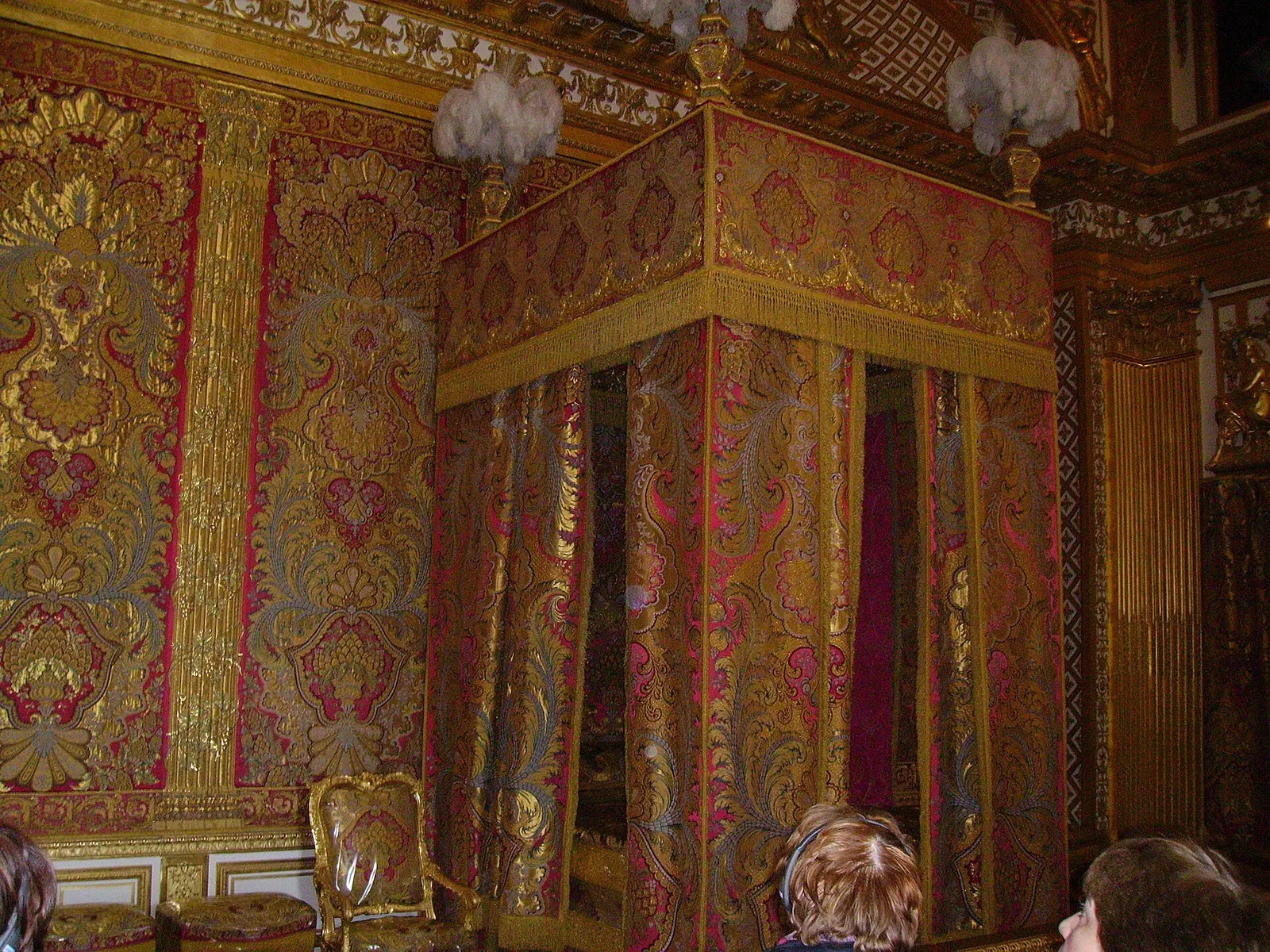 ห้องบรรทมในห้องชุดของพระมหากษัตริย์ พระราชวังแวร์ซาย