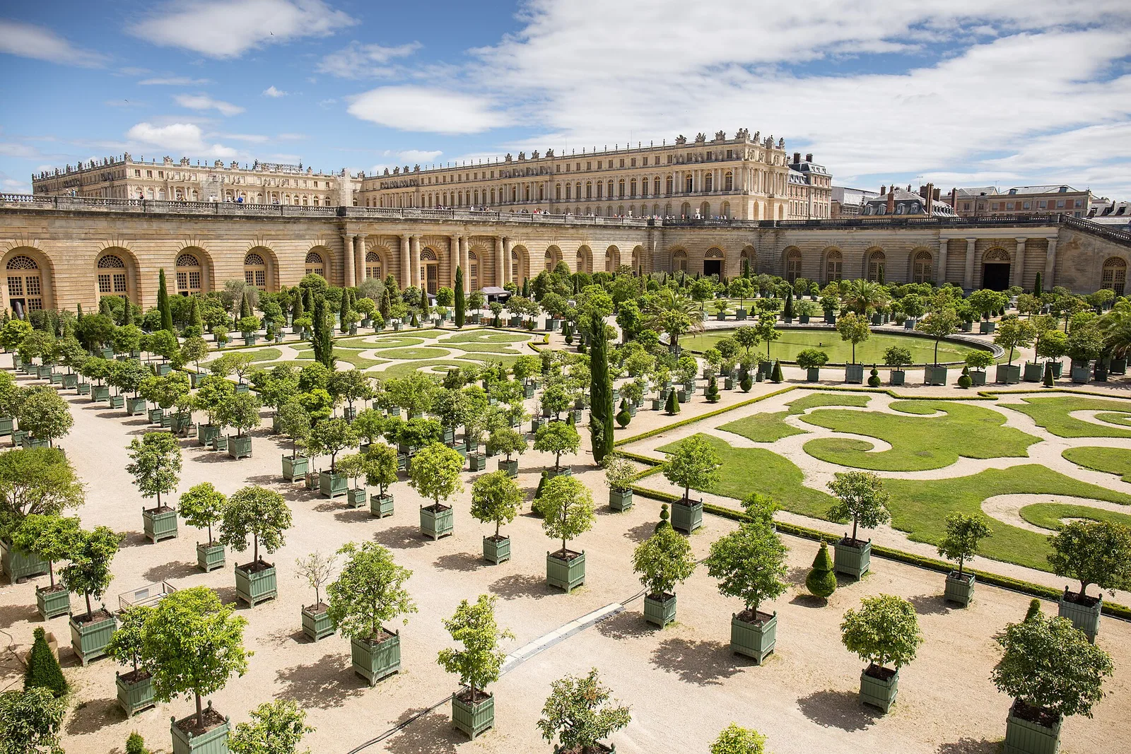 Orangery และแปลงสวนของพระราชวังแวร์ซาย
