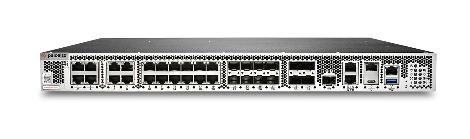ไฟร์วอลล์ PA-1510 ของ Palo Alto Networks