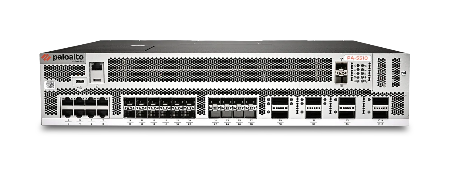 ไฟร์วอลล์ PA-5510 ของ Palo Alto Networks ฮาร์ดแวร์ที่เกี่ยวข้องเมื่อ PAN-OS 10.2 หมดซัพพอร์ต
