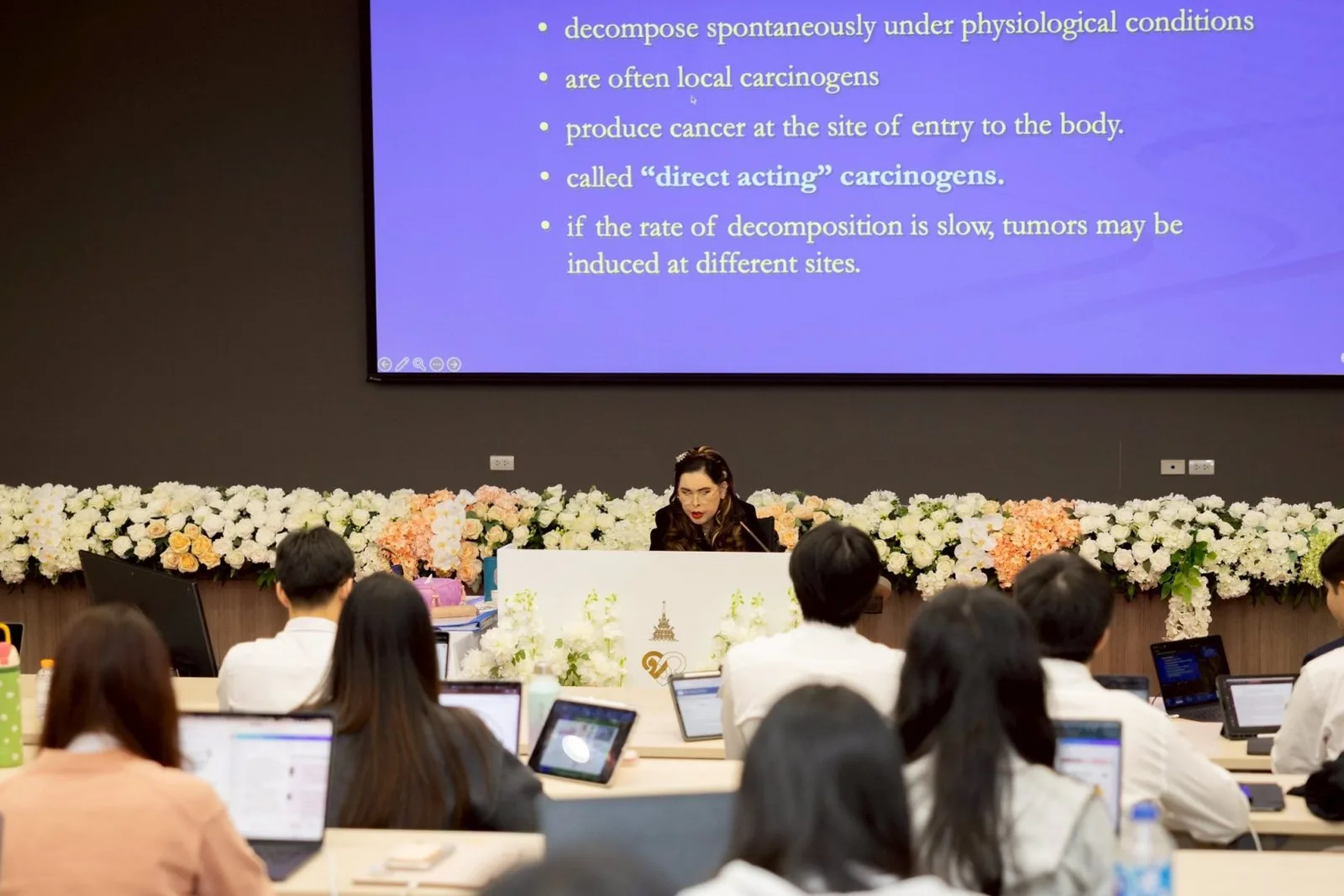 ภาพข่าว วันที่ 20 มกราคม 2569 การบรรยายพิเศษเรื่อง การเกิดโรคมะเร็ง (Oncogenesis) ณ ราชวิทยาลัยจุฬาภรณ์