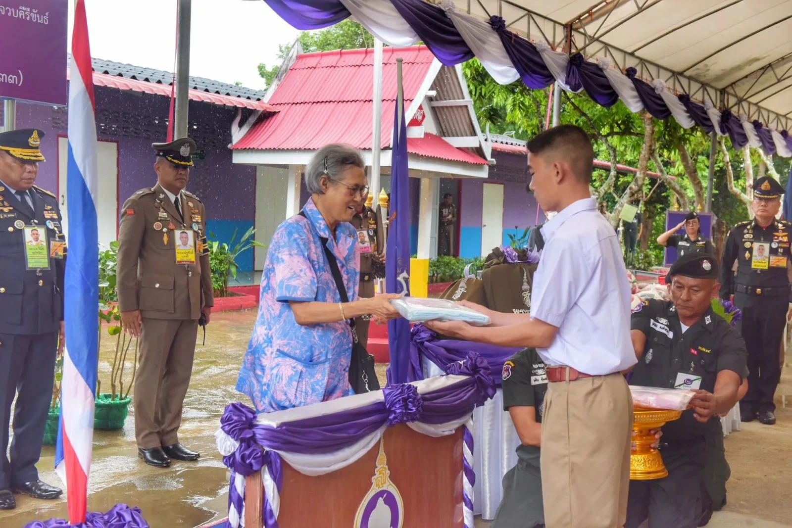 โรงเรียนตำรวจตระเวนชายแดน จังหวัดประจวบคีรีขันธ์ วันที่ 27 สิงหาคม 2568