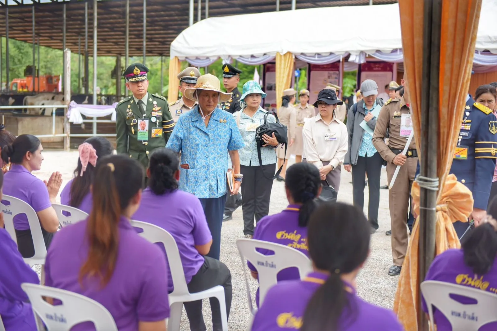 ฟาร์มโคนม ตำบลป่าเด็ง อำเภอแก่งกระจาน จังหวัดเพชรบุรี วันที่ 28 สิงหาคม 2568