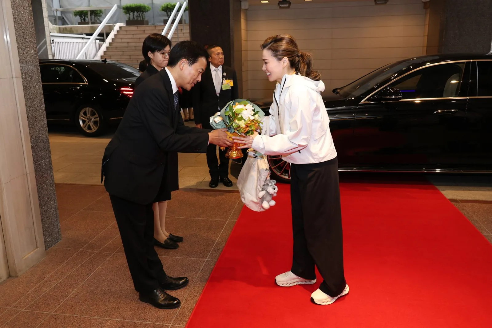 ภาพจากหน่วยราชการในพระองค์ ภาพบันทึกที่ 2 ในข่าว เสด็จพระราชดำเนินโดยเครื่องบินพระที่นั่ง จากเมืองซัปโปโร ไปยังกรุงโตเกียว วันที่ 20 ตุลาคม 2569