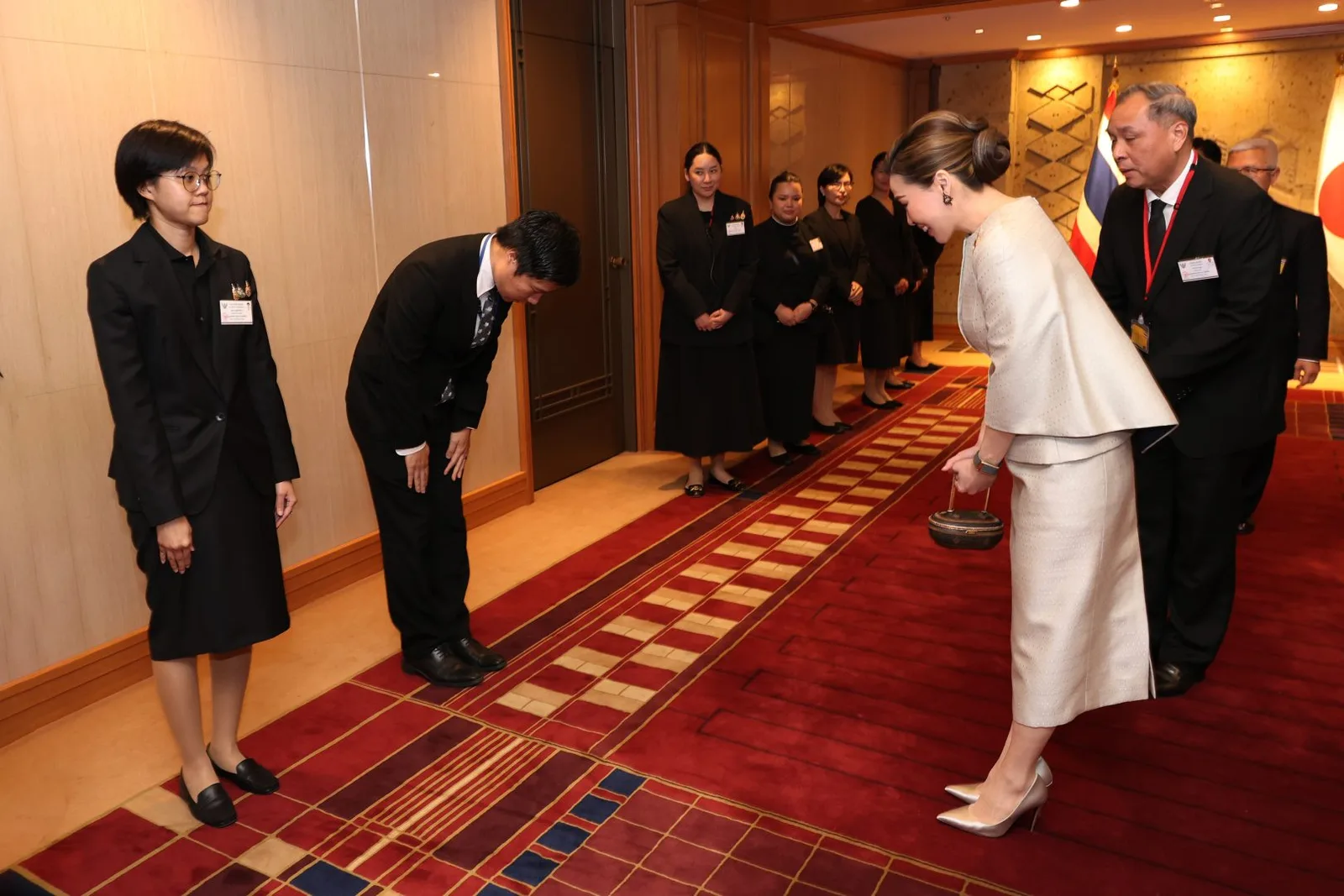 ภาพจากหน่วยราชการในพระองค์ ภาพบันทึกที่ 7 ในข่าว เข้าเฝ้าสมเด็จพระจักรพรรดินารุฮิโตะ และสมเด็จพระจักรพรรดินีมาซาโกะแห่งญี่ปุ่น ณ พระราชวังอิมพีเรียล วันที่ 20 ตุลาคม 2569