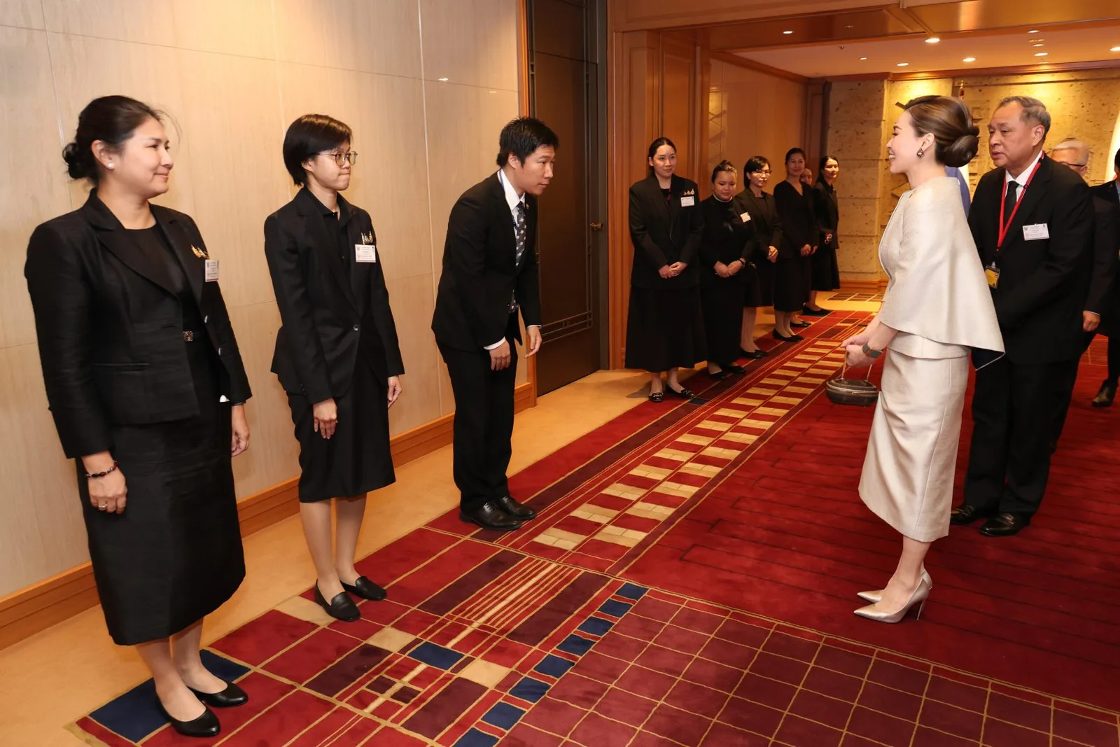 ภาพจากหน่วยราชการในพระองค์ ภาพบันทึกที่ 8 ในข่าว เข้าเฝ้าสมเด็จพระจักรพรรดินารุฮิโตะ และสมเด็จพระจักรพรรดินีมาซาโกะแห่งญี่ปุ่น ณ พระราชวังอิมพีเรียล วันที่ 20 ตุลาคม 2569
