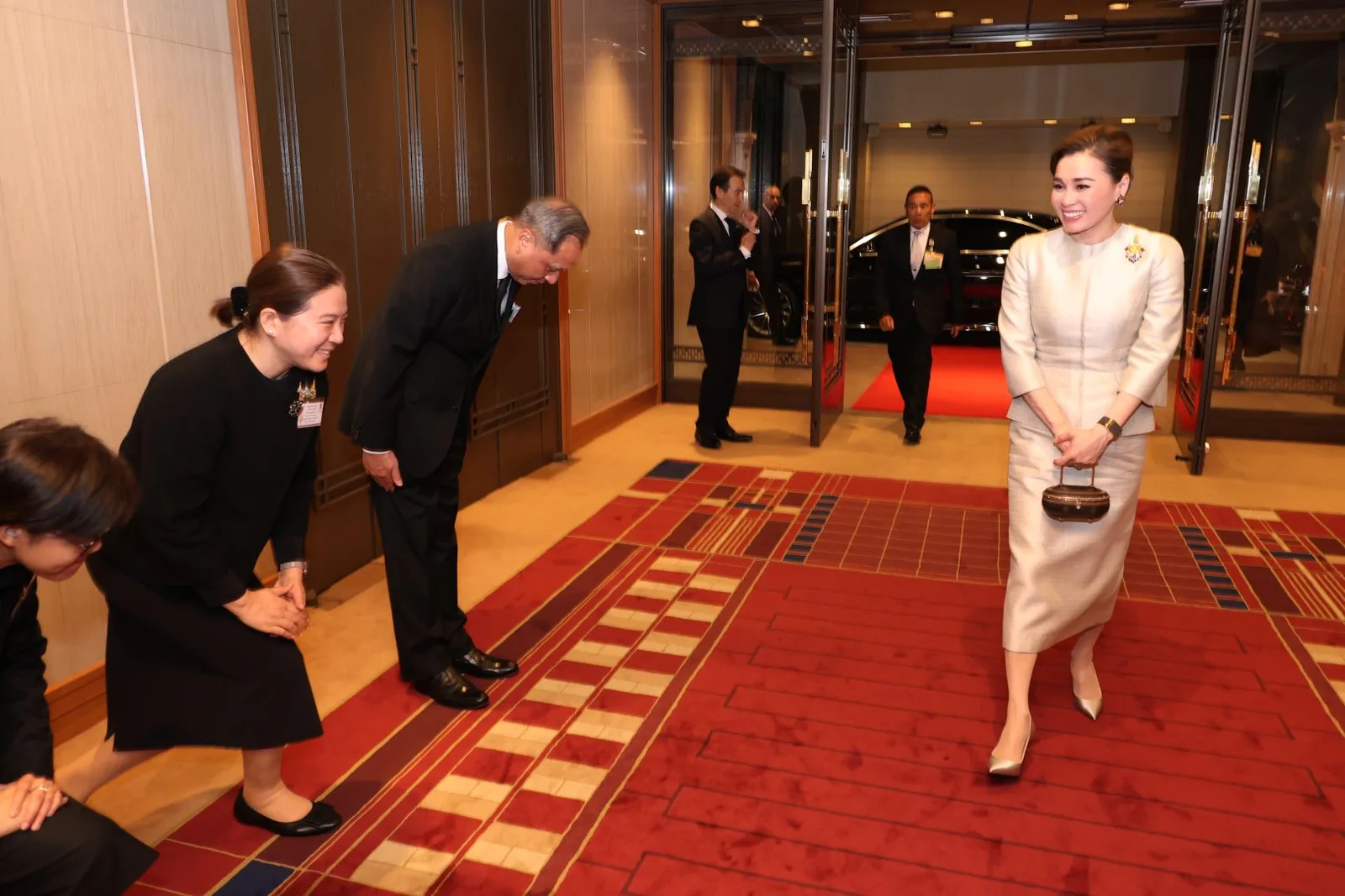 ภาพจากหน่วยราชการในพระองค์ ภาพบันทึกที่ 9 ในข่าว เข้าเฝ้าสมเด็จพระจักรพรรดินารุฮิโตะ และสมเด็จพระจักรพรรดินีมาซาโกะแห่งญี่ปุ่น ณ พระราชวังอิมพีเรียล วันที่ 20 ตุลาคม 2569