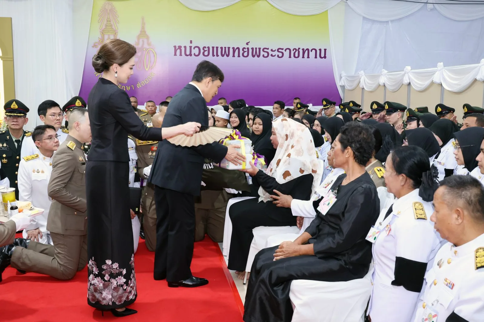 บริเวณ หน่วยแพทย์เคลื่อนที่พระราชทาน จังหวัดปัตตานี
