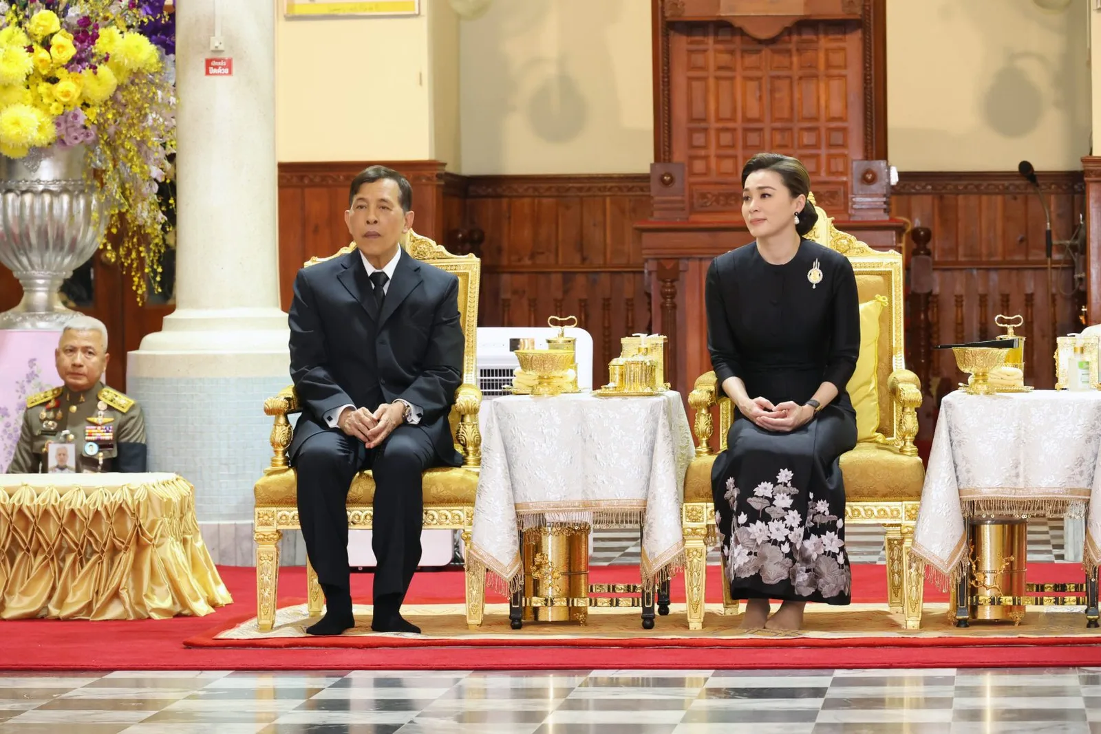 ภายในห้องโถงมัสยิดกลางจังหวัดปัตตานี ระหว่างพิธี