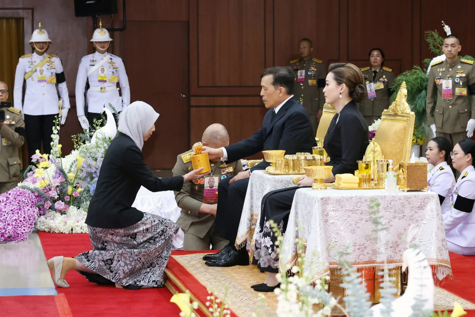 ผู้ได้รับรางวัลอีกรายในพิธี ณ ที่ทำการองค์การบริหารส่วนจังหวัดปัตตานี