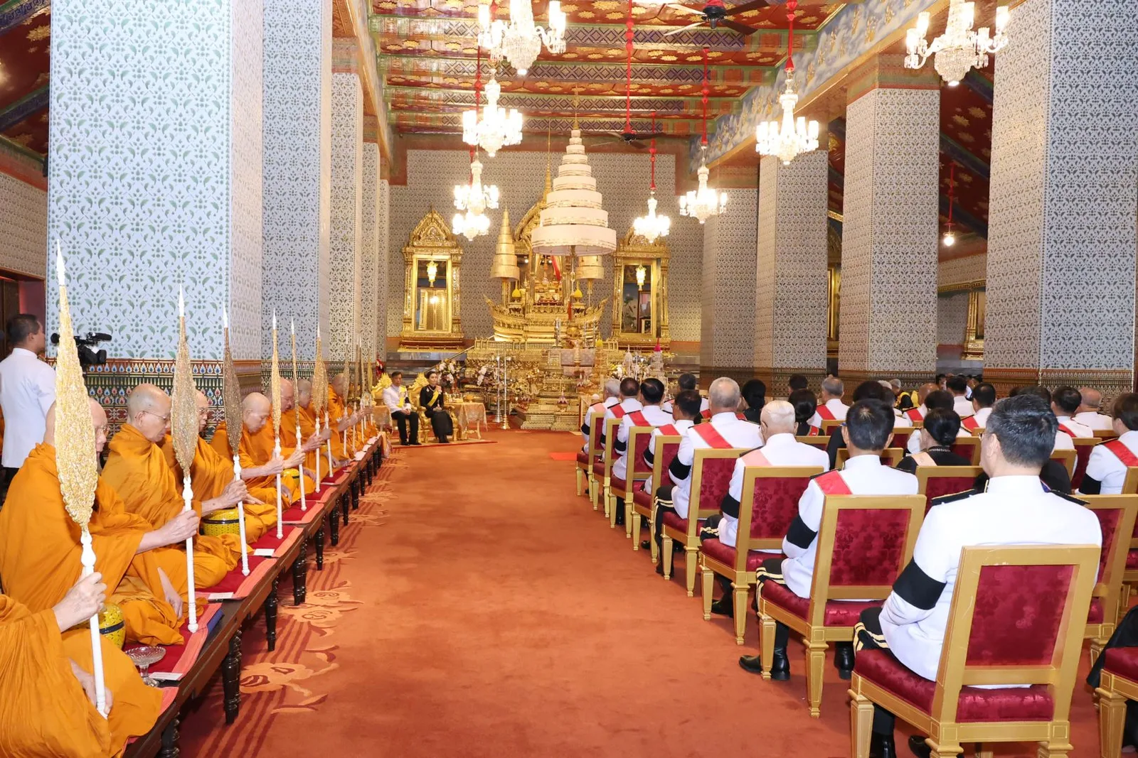 พระราชพิธีฉัตรมงคล พุทธศักราช 2569 ณ พระที่นั่งอมรินทรวินิจฉัย วันที่ 4 พฤษภาคม 2569 ภาพข่าวจากหน่วยราชการในพระองค์