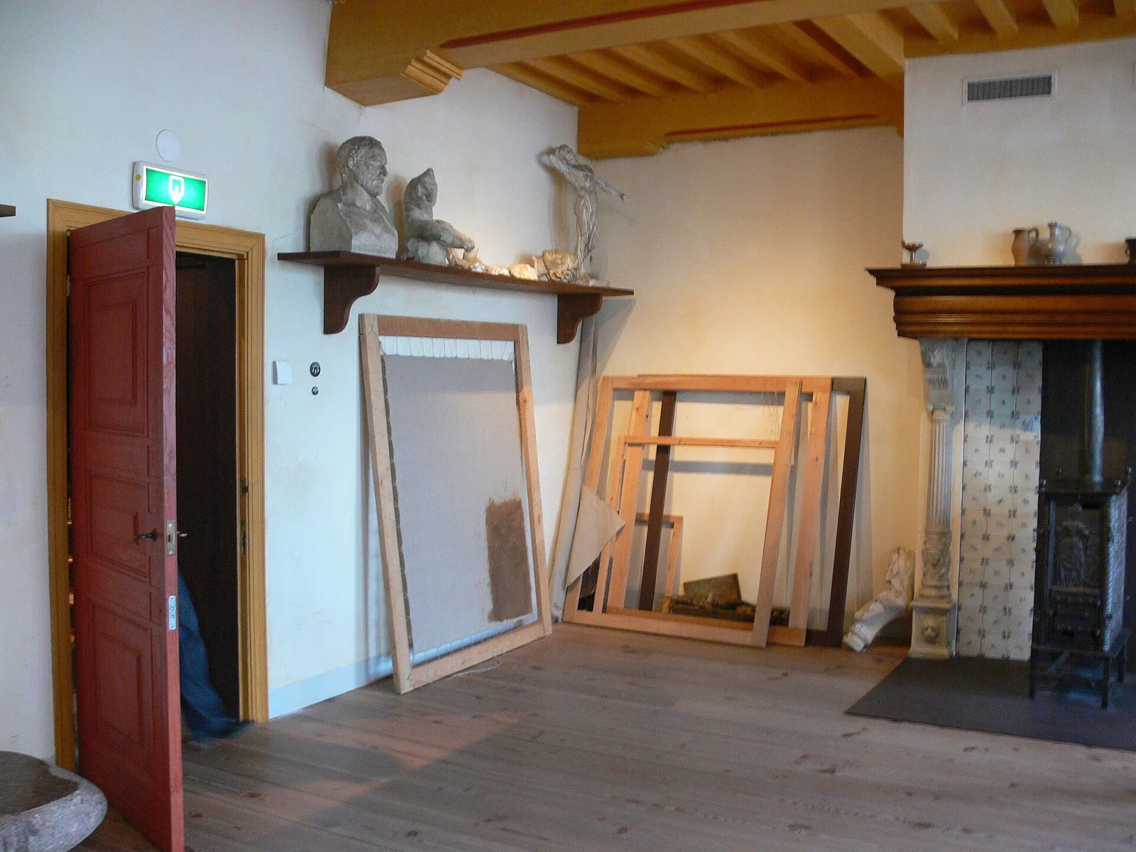 ห้องวาดภาพของบ้านแรมบรันต์ ภาพถ่ายเมื่อ 17 พฤษภาคม 2012
