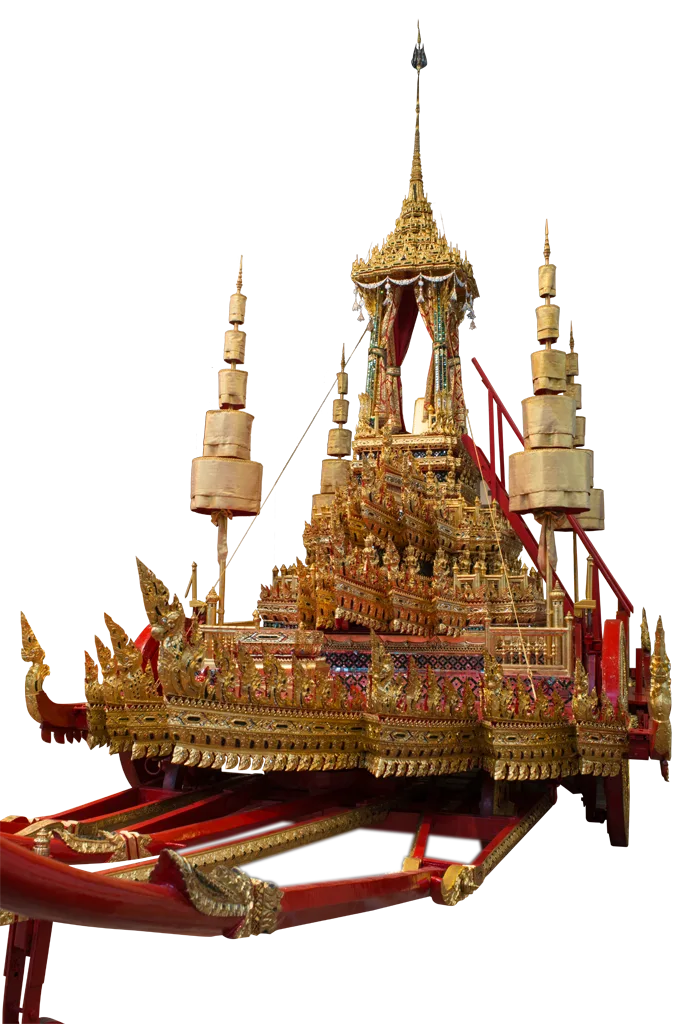 ราชรถน้อย เลขทะเบียน 9782 ภาพจากฐานข้อมูลพระเมรุมาศ กรมศิลปากร
