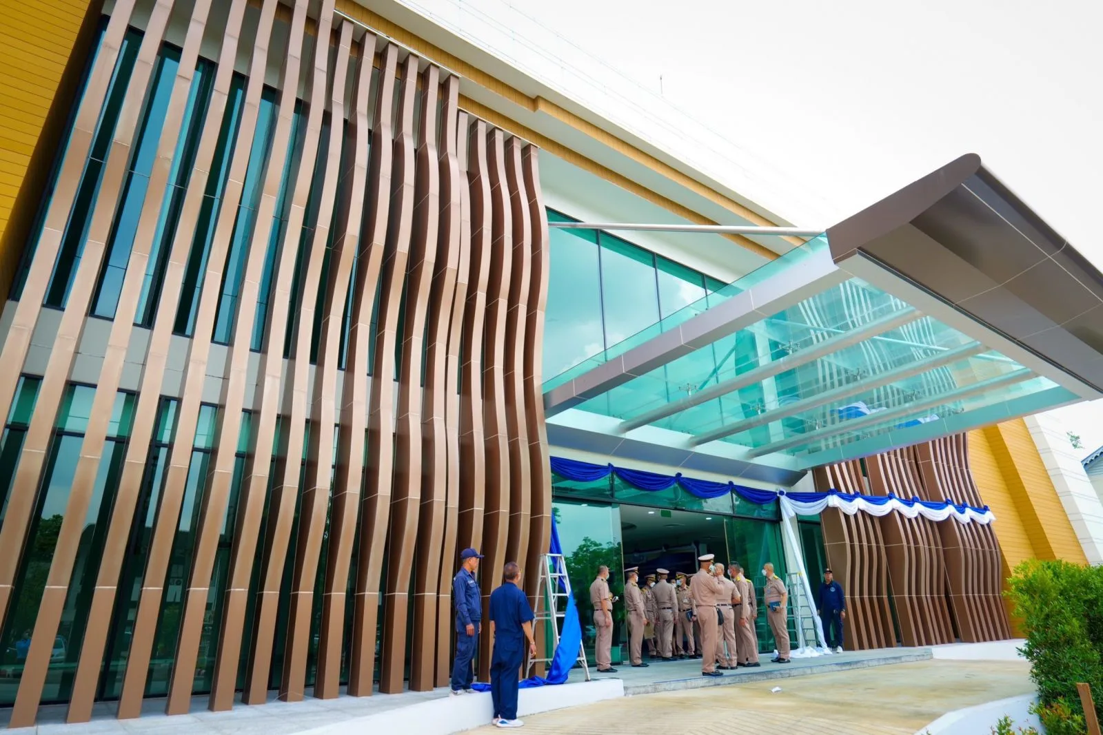 อาคารอเนกประสงค์ พิพิธภัณฑ์ทหารเรือ (Utility Hall) ที่จัดนิทรรศการ พ.ศ. 2566