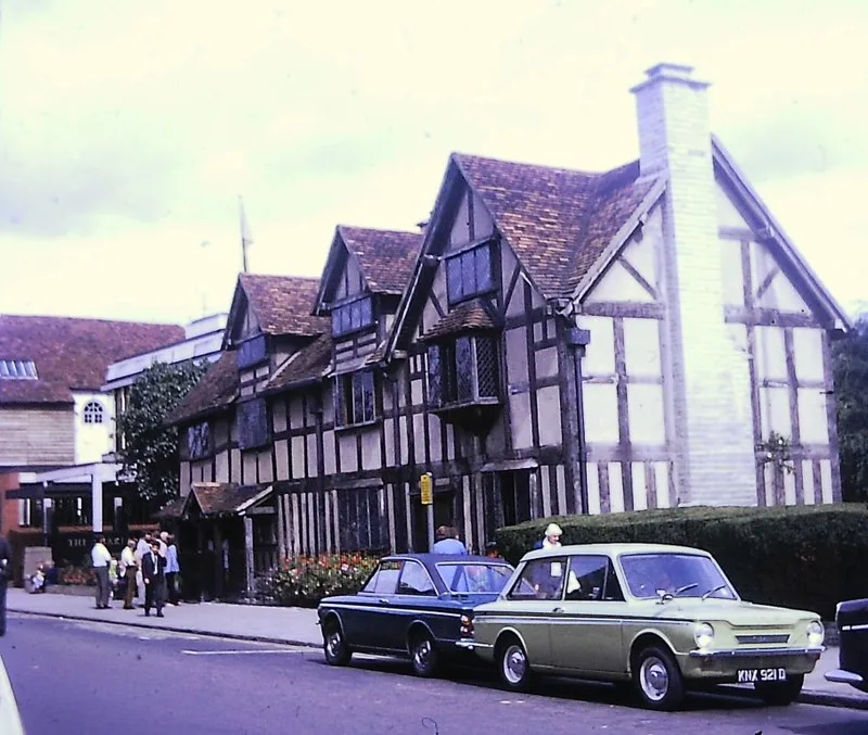 บ้านเกิดของเชกสเปียร์ในเดือนสิงหาคม 1970