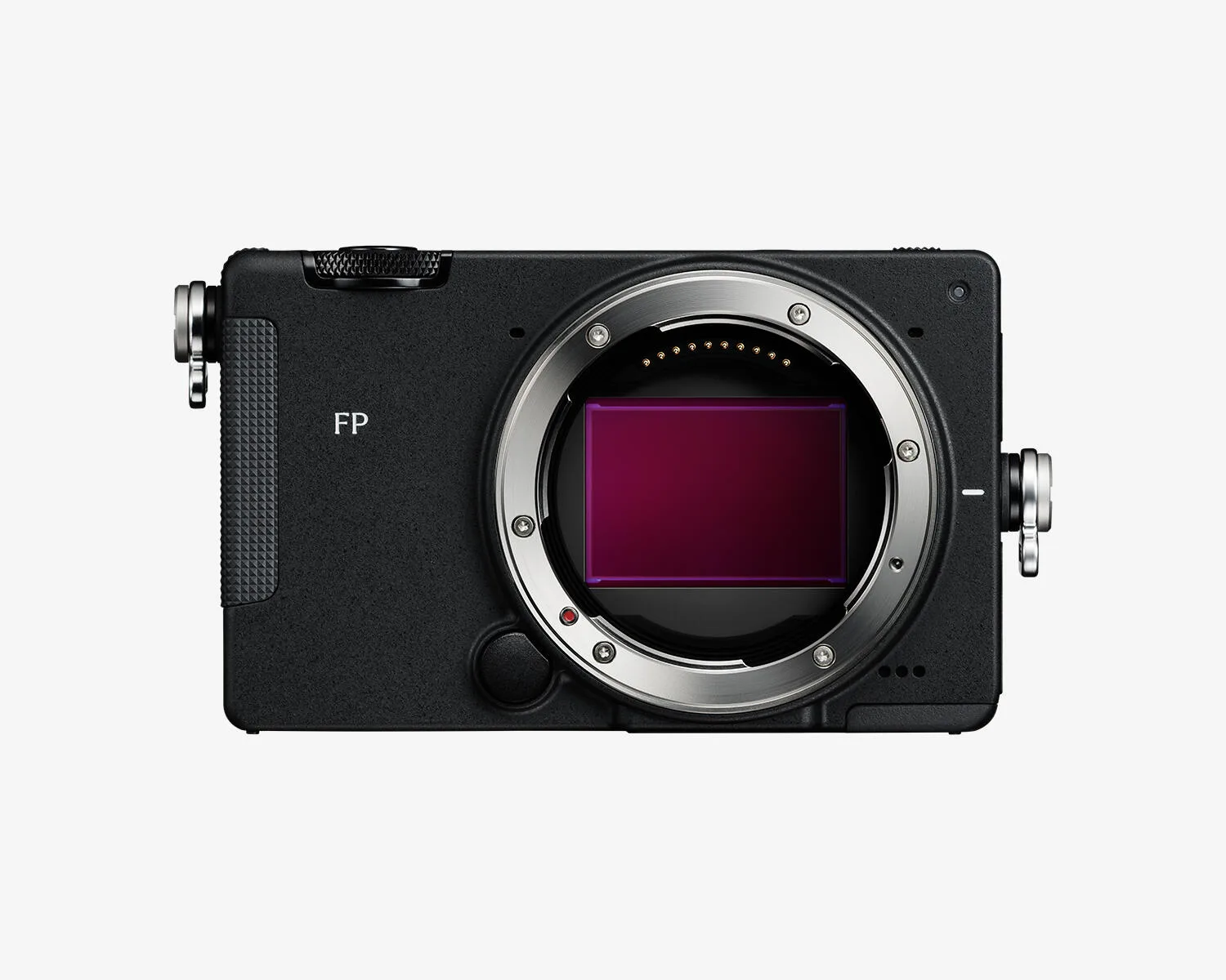 Sigma FP2 กล้องฟูลเฟรมด้านหน้าแบบไม่ใส่เลนส์ เห็นเซนเซอร์และเมาท์ L-Mount