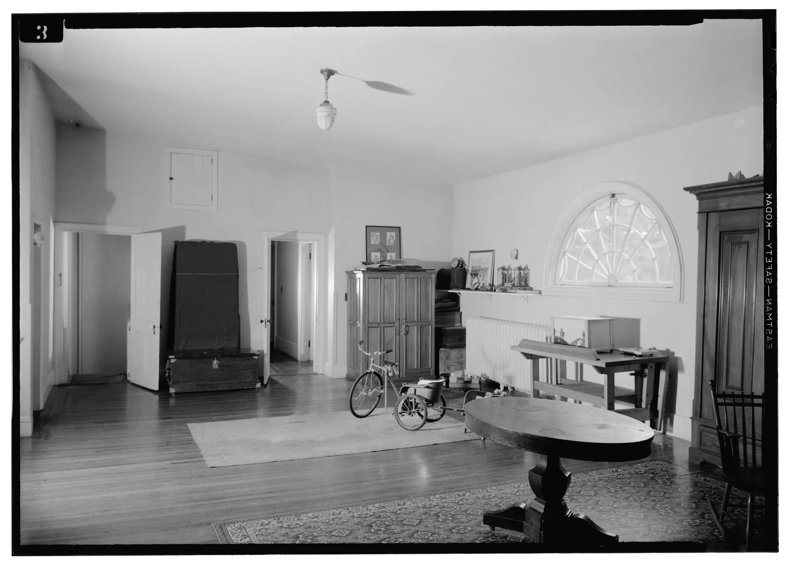 ห้องเด็กเล่น (Playroom) ของบ้าน Springwood ภาพถ่ายของ HABS เดือนกรกฎาคม 1941